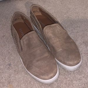 Report braided slip on sneakers